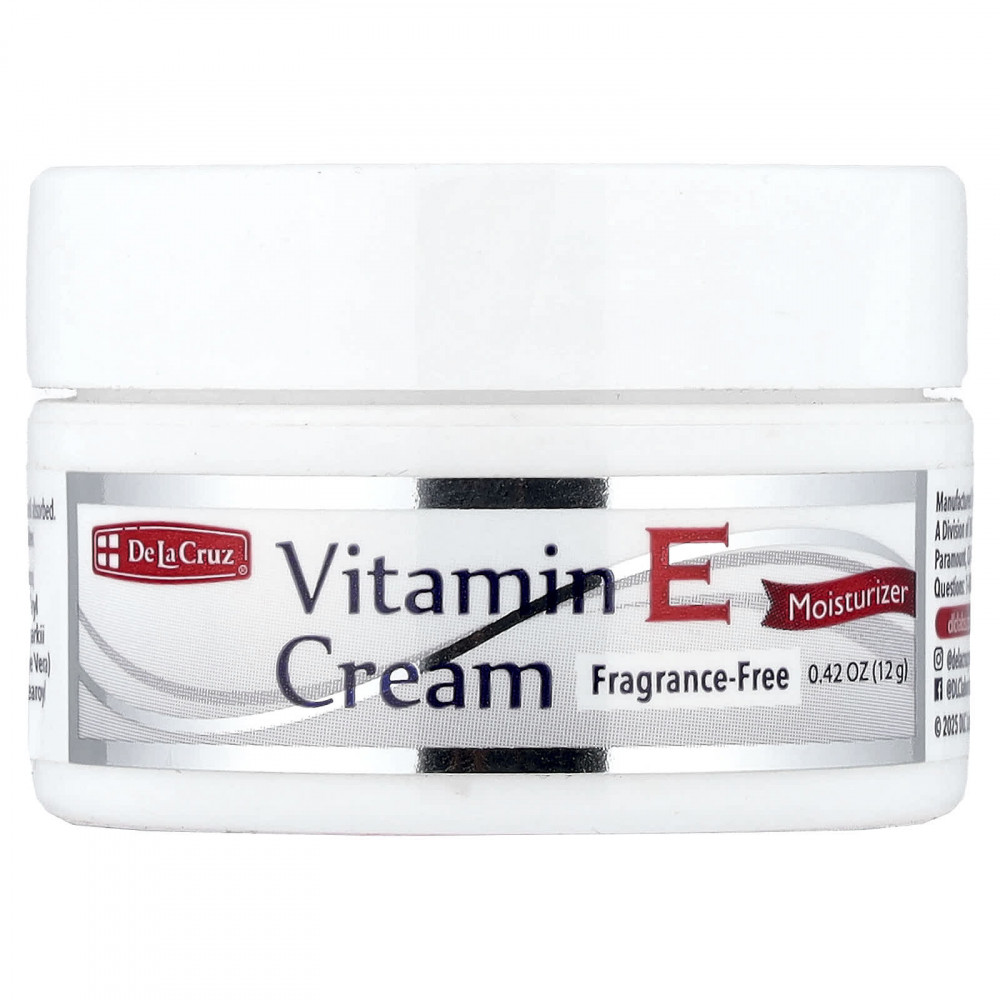 De La Cruz, крем с витамином Е, без отдушек, 12 г (0,42 унции) в Москве - eco-herb.ru | изображение De La Cruz, крем с витамином Е, без отдушек, 12 г (0,42 унции) в Москве - eco-herb.ru | фото