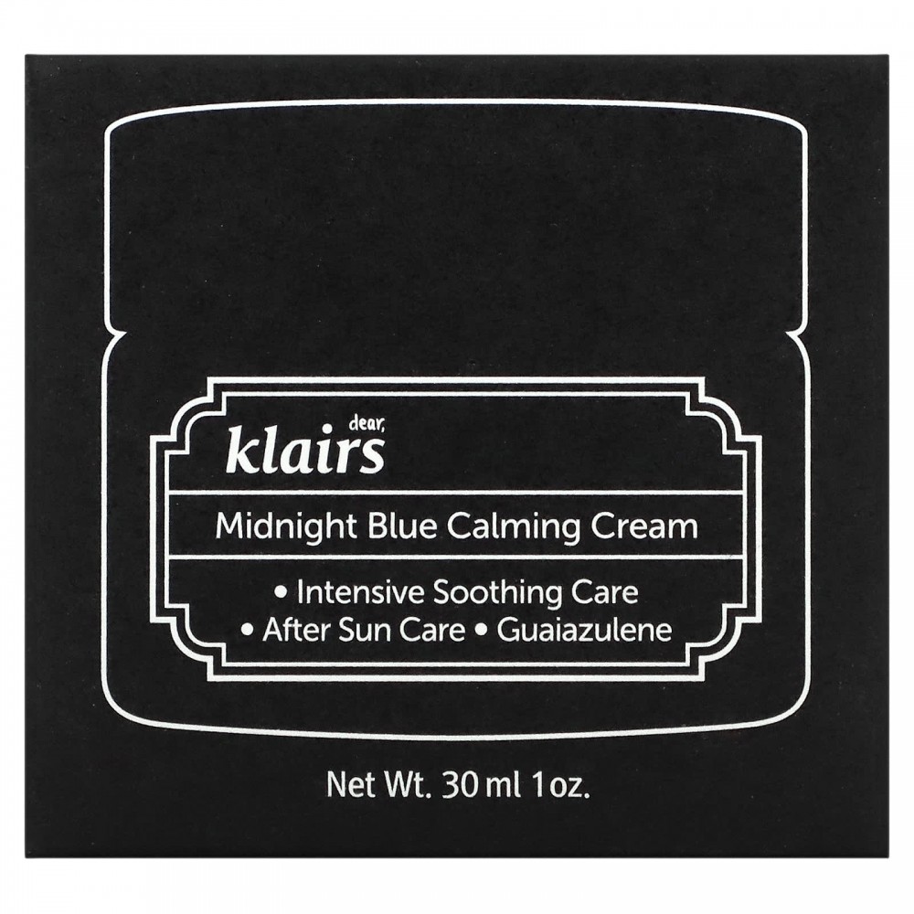 Dear klairs midnight blue calming cream