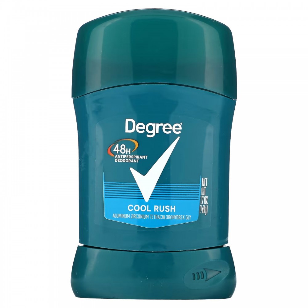 Degree, 48 Hour Antiperspirant Deodorant, Cool Rush, 1.7 oz (48 g) в Москве - eco-herb.ru | фото