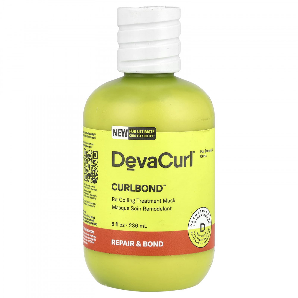DevaCurl, Curlbond, восстанавливающая маска для волос, 236 мл (8 жидк. унц.) в Москве - eco-herb.ru | изображение DevaCurl, Curlbond, восстанавливающая маска для волос, 236 мл (8 жидк. унц.) в Москве - eco-herb.ru | фото