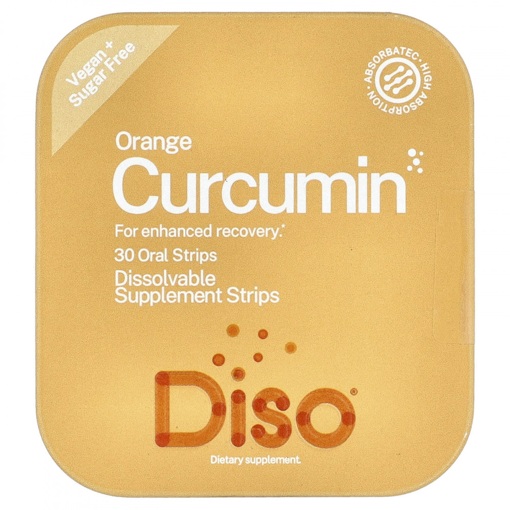 Diso, куркумин, апельсин, 30 полосок для полости рта в Москве - eco-herb.ru | изображение Diso, куркумин, апельсин, 30 полосок для полости рта в Москве - eco-herb.ru | фото