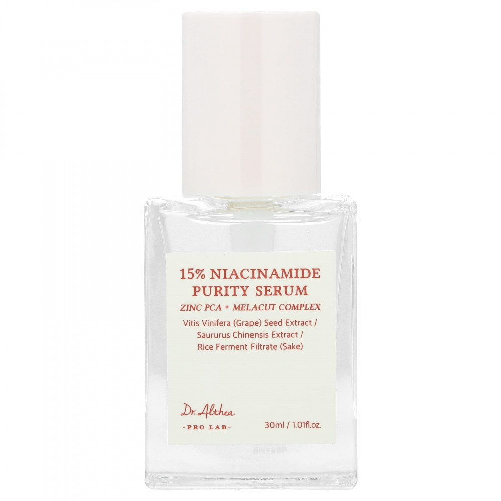 Dr. Althea, Сыворотка с 15% ниацинамидом, 30 мл (1,01 жидк. Унции) в Москве - eco-herb.ru | изображение Dr. Althea, Сыворотка с 15% ниацинамидом, 30 мл (1,01 жидк. Унции) в Москве - eco-herb.ru | фото