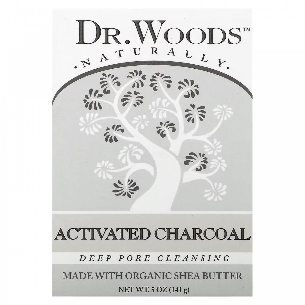 Dr. Woods, Activated Charcoal, 5 oz (141 g) в Москве - eco-herb.ru | фото