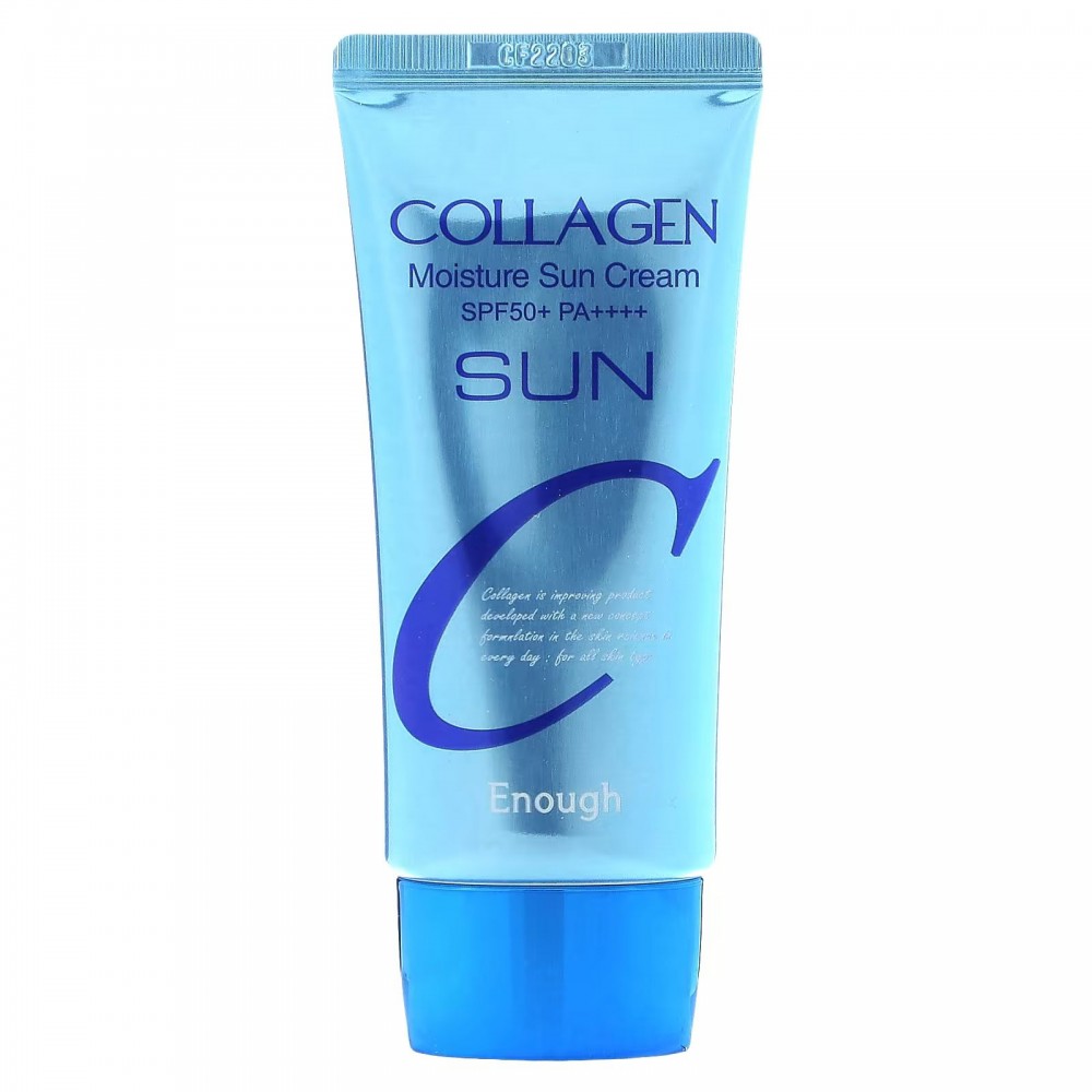 Collagen moisture sun cream spf50 pa. Солнцезащитный крем enough Collagen. Collagen Moisture Sun Cream. Коллаген СПФ. Enough Collagen Moisture Sun Cream spf50 срок годности.