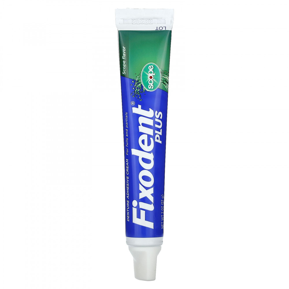 Fixodent, Plus, клеящий крем для зубов, 57 г (2 унции) в Москве - eco-herb.ru | изображение Fixodent, Plus, клеящий крем для зубов, 57 г (2 унции) в Москве - eco-herb.ru | фото