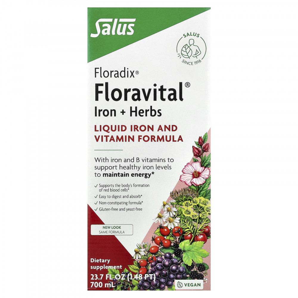 Floradix, Floravital®, железо и травы, 700 мл (23,7 жидк. Унции) в Москве - eco-herb.ru | изображение Floradix, Floravital®, железо и травы, 700 мл (23,7 жидк. Унции) в Москве - eco-herb.ru | фото