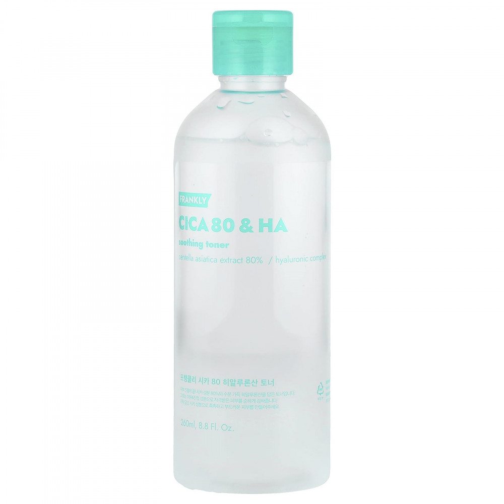 Frankly, Cica 80 & HA Toner, 260 мл (8,8 жидк. Унции) в Москве - eco-herb.ru | изображение Frankly, Cica 80 & HA Toner, 260 мл (8,8 жидк. Унции) в Москве - eco-herb.ru | фото
