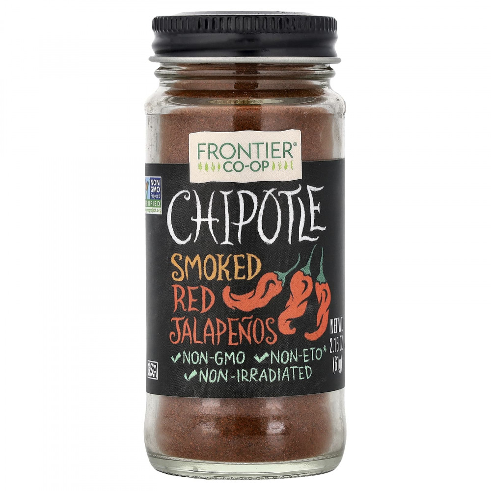 Frontier Co-op, чипотле, копченый красный халапеньо, 61 г (2,15 унции) в Москве - eco-herb.ru | изображение Frontier Co-op, чипотле, копченый красный халапеньо, 61 г (2,15 унции) в Москве - eco-herb.ru | фото