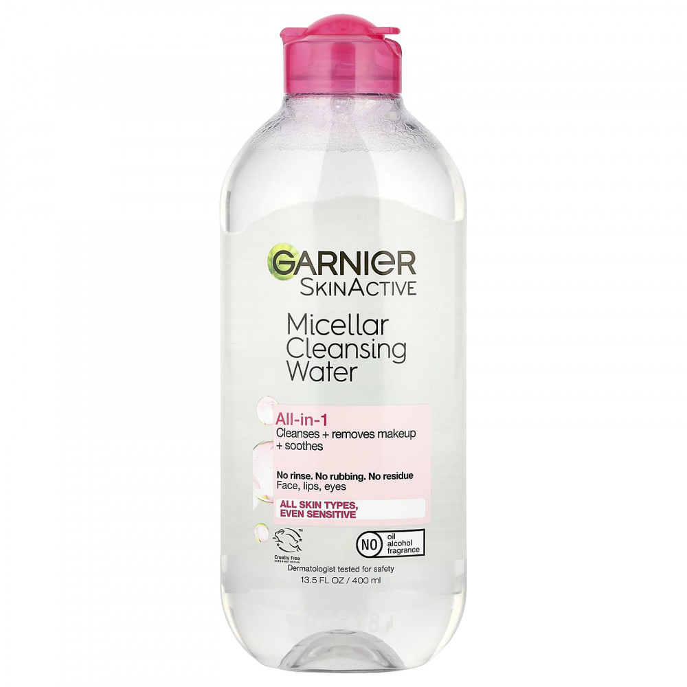 Garnier, SkinActive, мицеллярная очищающая вода, универсальное средство, 400 мл (13,5 жидк. Унции) в Москве - eco-herb.ru | изображение Garnier, SkinActive, мицеллярная очищающая вода, универсальное средство, 400 мл (13,5 жидк. Унции) в Москве - eco-herb.ru | фото