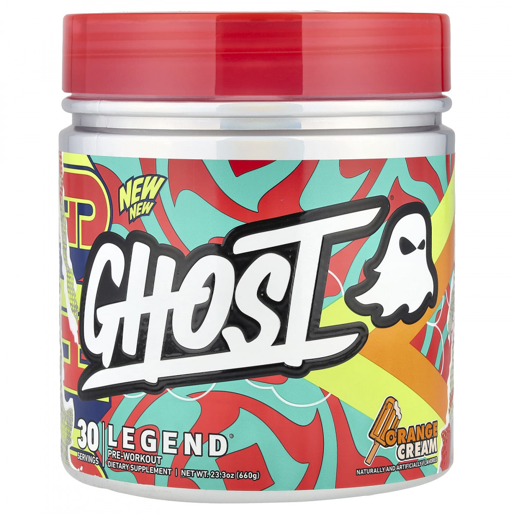 Ghost, Legend®, перед тренировкой, апельсиновый крем, 660 г (23,3 унции) в Москве - eco-herb.ru | изображение Ghost, Legend®, перед тренировкой, апельсиновый крем, 660 г (23,3 унции) в Москве - eco-herb.ru | фото