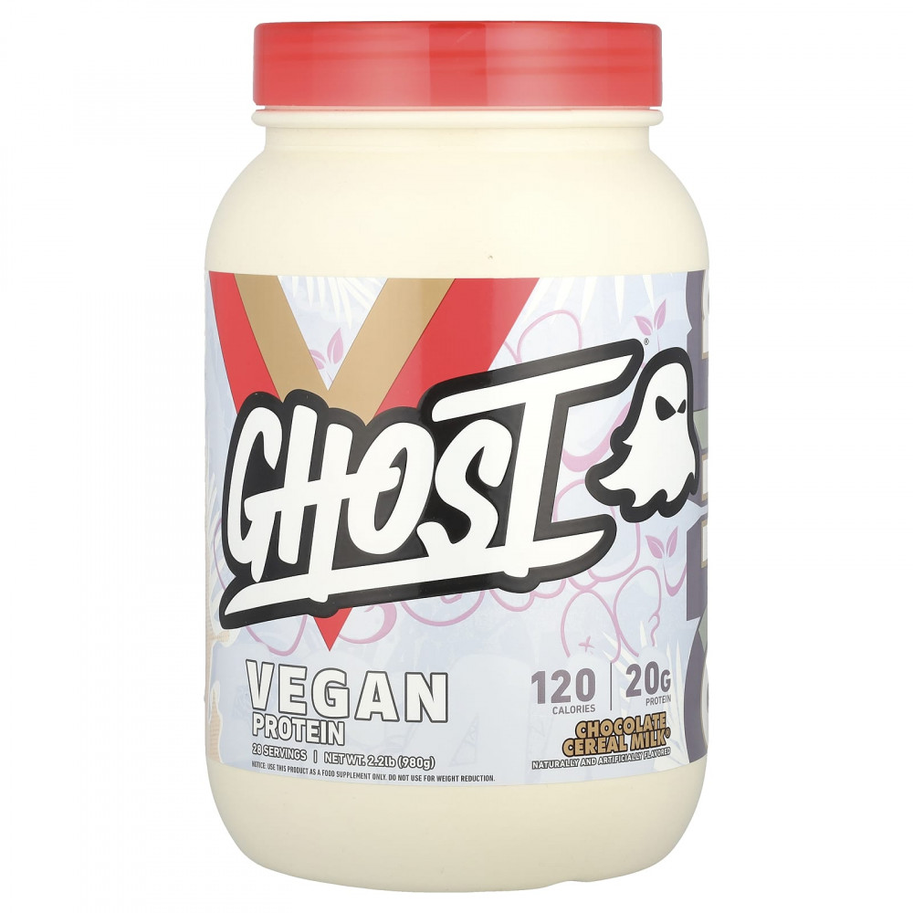 Ghost, Vegan Protein, Chocolate Cereal Milk®, 980 г (2,2 фунта) в Москве - eco-herb.ru | изображение Ghost, Vegan Protein, Chocolate Cereal Milk®, 980 г (2,2 фунта) в Москве - eco-herb.ru | фото