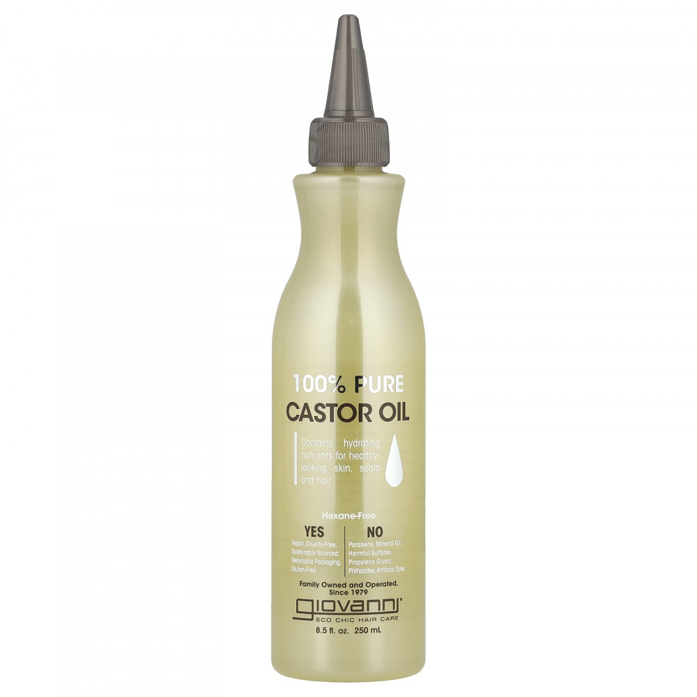 Giovanni, 100% чистое касторовое масло, 250 мл (8,5 жидк. унц.) в Москве - eco-herb.ru | изображение Giovanni, 100% чистое касторовое масло, 250 мл (8,5 жидк. унц.) в Москве - eco-herb.ru | фото