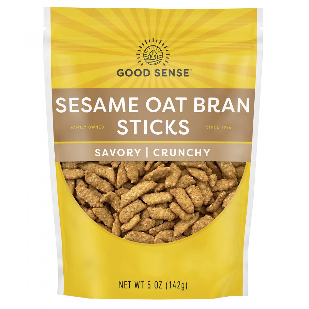 Good Sense, палочки из овсяных отрубей с кунжутом, пикантные, хрустящие, 142 г (5 унций) (Товар снят с продажи) в Москве - eco-herb.ru | изображение Good Sense, палочки из овсяных отрубей с кунжутом, пикантные, хрустящие, 142 г (5 унций) (Товар снят с продажи) в Москве - eco-herb.ru | фото