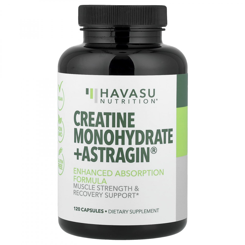 Havasu Nutrition, моногидрат креатина и Astragin®, 120 капсул в Москве - eco-herb.ru | изображение Havasu Nutrition, моногидрат креатина и Astragin®, 120 капсул в Москве - eco-herb.ru | фото