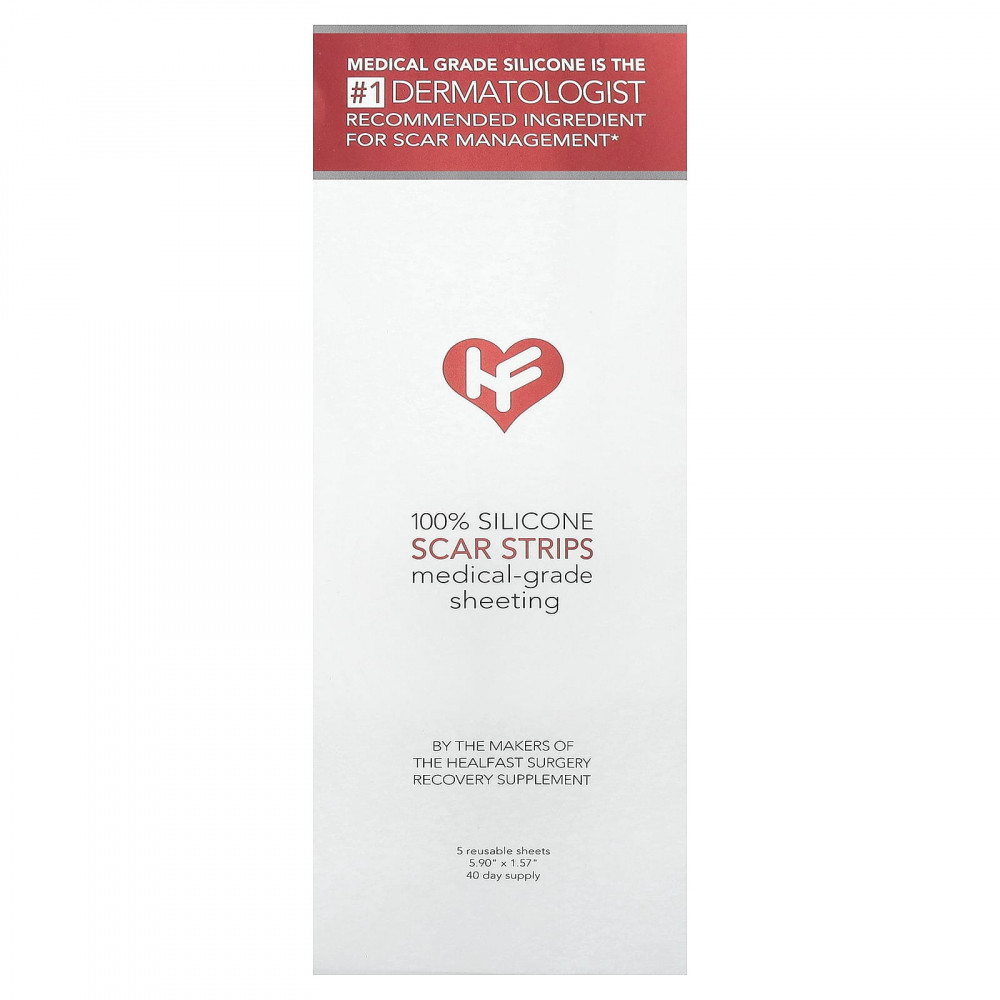 HealFast, 100% силиконовые полоски от шрамов, 5 многоразовых шт. в Москве - eco-herb.ru | изображение HealFast, 100% силиконовые полоски от шрамов, 5 многоразовых шт. в Москве - eco-herb.ru | фото