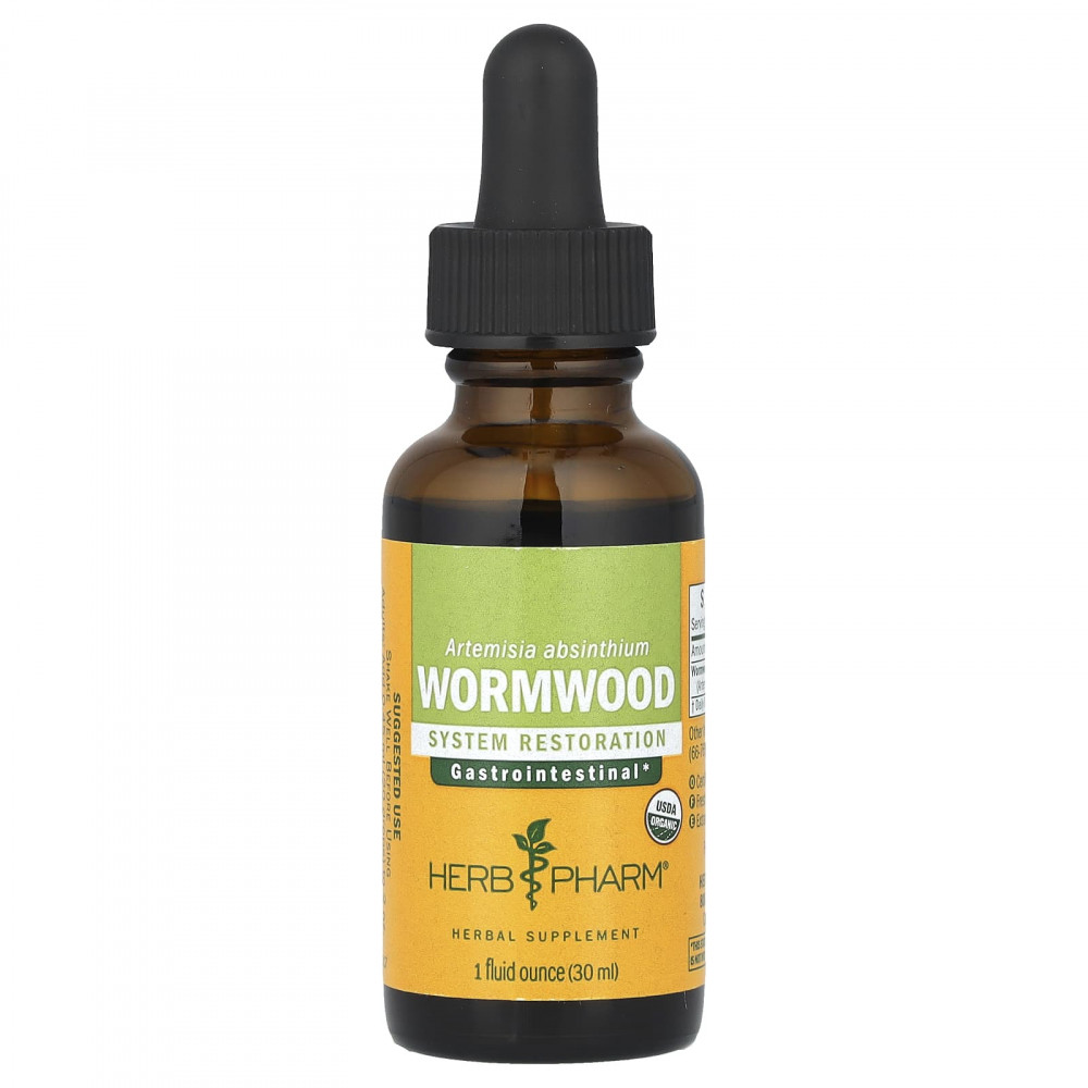 Herb Pharm, жидкий экстракт полыни горькой, 30 мл (395 мг в 1 порции) в Москве - eco-herb.ru | изображение Herb Pharm, жидкий экстракт полыни горькой, 30 мл (395 мг в 1 порции) в Москве - eco-herb.ru | фото