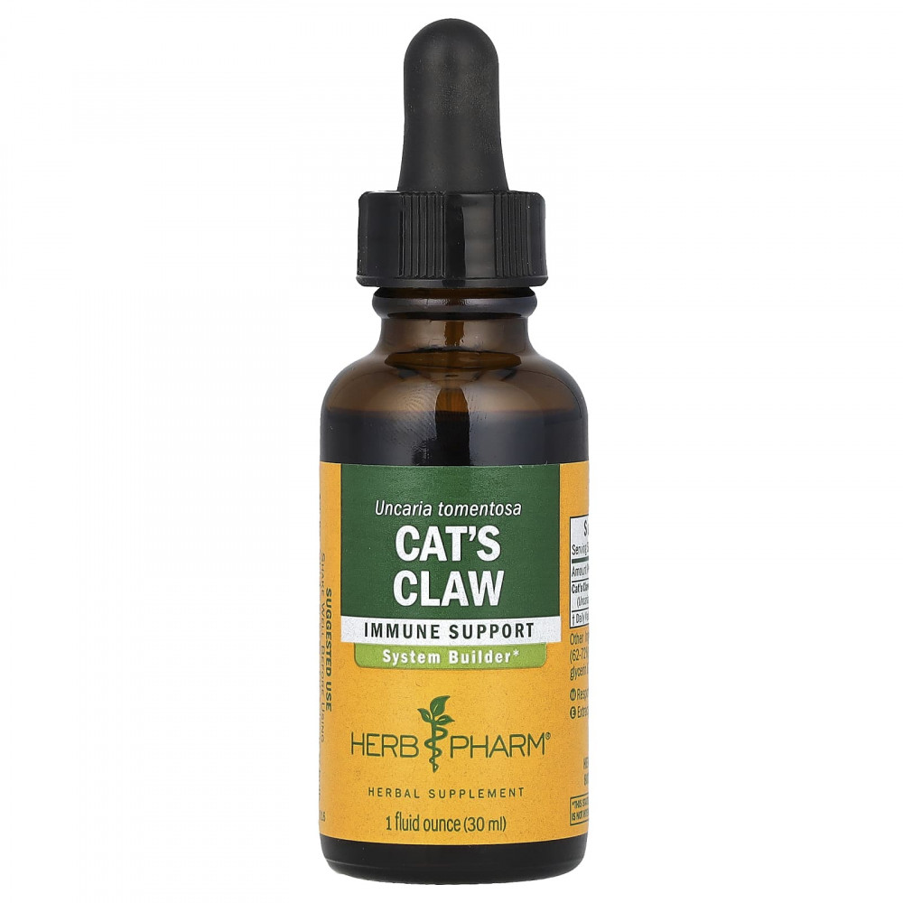 Herb Pharm, кошачий коготь, 30 мл (1 жидк. унция) в Москве - eco-herb.ru | изображение Herb Pharm, кошачий коготь, 30 мл (1 жидк. унция) в Москве - eco-herb.ru | фото