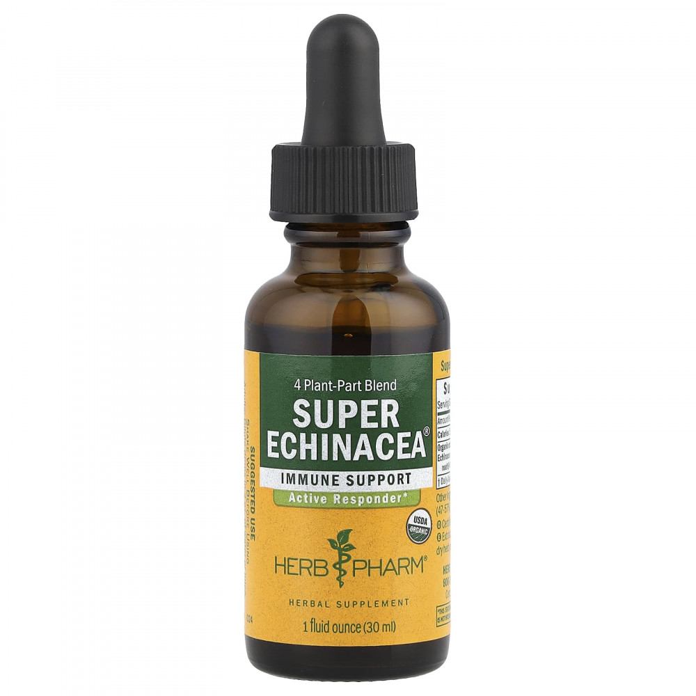 Herb Pharm, Super Echinacea®, 30 мл (1 жидк. унция) в Москве - eco-herb.ru | изображение Herb Pharm, Super Echinacea®, 30 мл (1 жидк. унция) в Москве - eco-herb.ru | фото