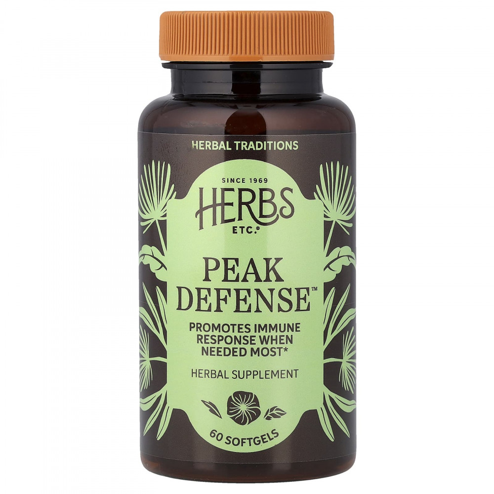 Herbs Etc., Peak Defense™, 60 капсул в Москве - eco-herb.ru | изображение Herbs Etc., Peak Defense™, 60 капсул в Москве - eco-herb.ru | фото