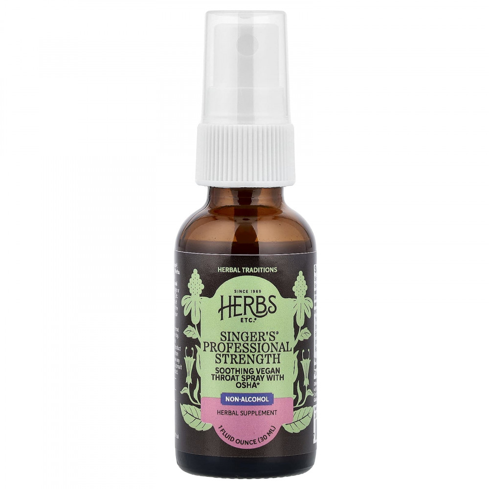 Herbs Etc., Singer's®, без спирта, 30 мл (1 жидк. унция) в Москве - eco-herb.ru | изображение Herbs Etc., Singer's®, без спирта, 30 мл (1 жидк. унция) в Москве - eco-herb.ru | фото