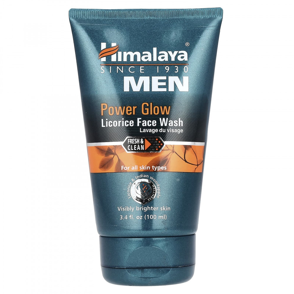 Himalaya, Power Glow, мужское средство для умывания со вкусом солодки, 100 мл (3,4 жидк. унции) в Москве - eco-herb.ru | изображение Himalaya, Power Glow, мужское средство для умывания со вкусом солодки, 100 мл (3,4 жидк. унции) в Москве - eco-herb.ru | фото