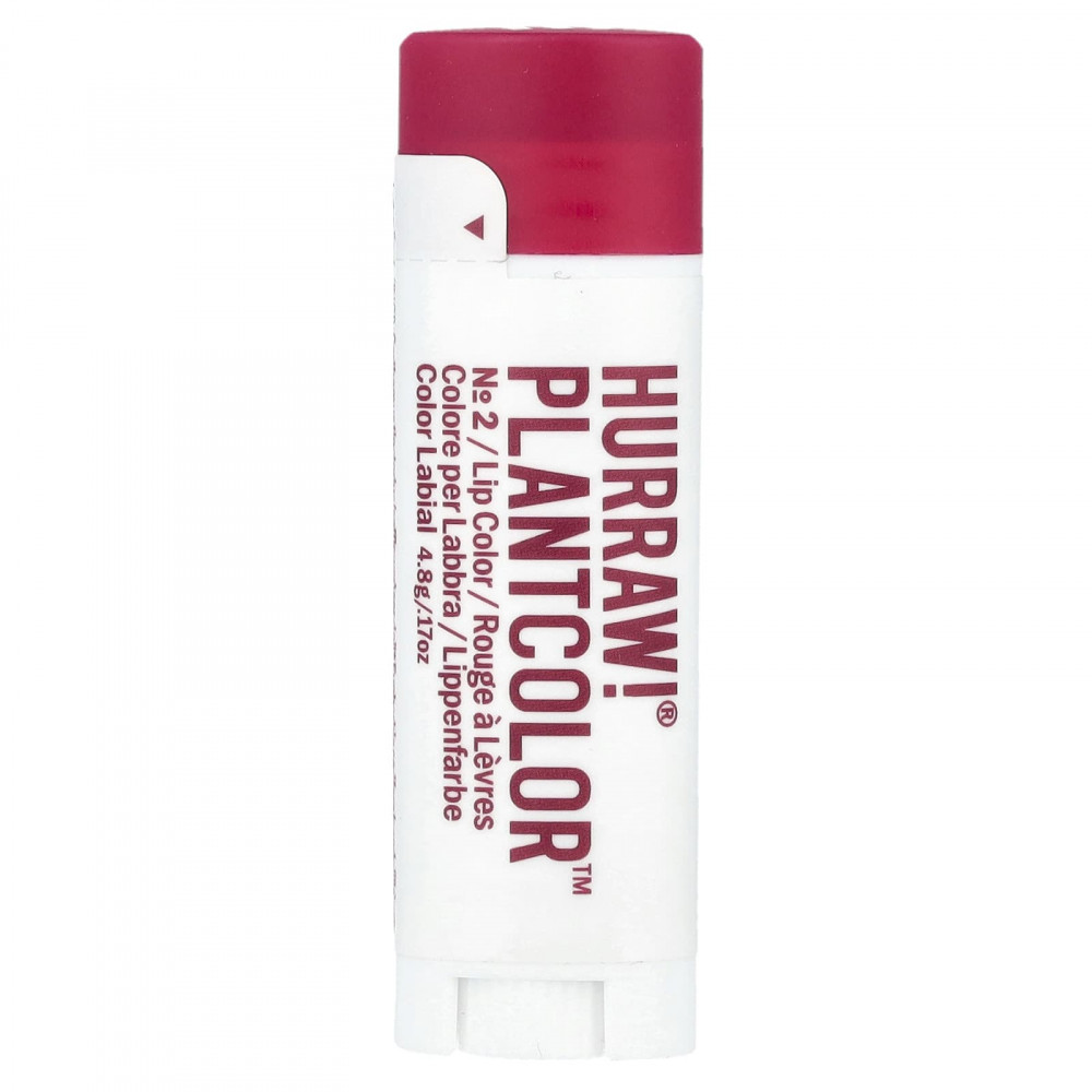 Hurraw! Balm, PlantColor ™, краска для губ, № 2, 4,8 г (0,17 унции) в Москве - eco-herb.ru | изображение Hurraw! Balm, PlantColor ™, краска для губ, № 2, 4,8 г (0,17 унции) в Москве - eco-herb.ru | фото