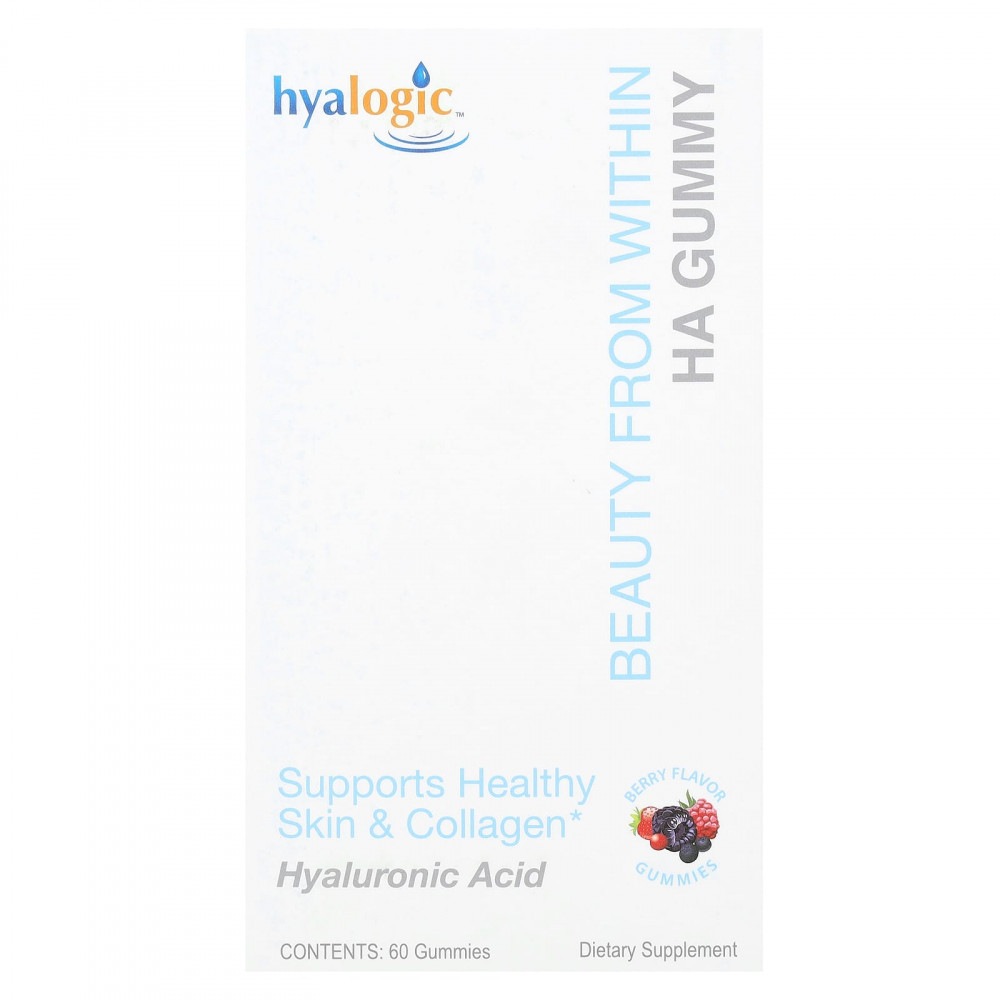 Hyalogic, Beauty From Within, жевательная гиалуроновая кислота, ягодный вкус, 60 жевательных таблеток в Москве - eco-herb.ru | изображение Hyalogic, Beauty From Within, жевательная гиалуроновая кислота, ягодный вкус, 60 жевательных таблеток в Москве - eco-herb.ru | фото