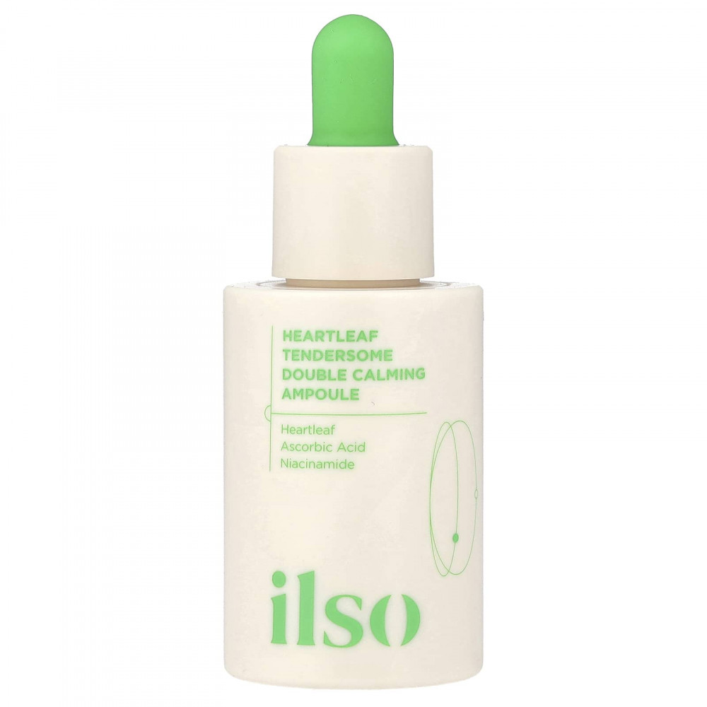 ilso, Heartleaf Tendersome, двойная успокаивающая сыворотка, 30 мл (1,01 жидк. унции) в Москве - eco-herb.ru | изображение ilso, Heartleaf Tendersome, двойная успокаивающая сыворотка, 30 мл (1,01 жидк. унции) в Москве - eco-herb.ru | фото