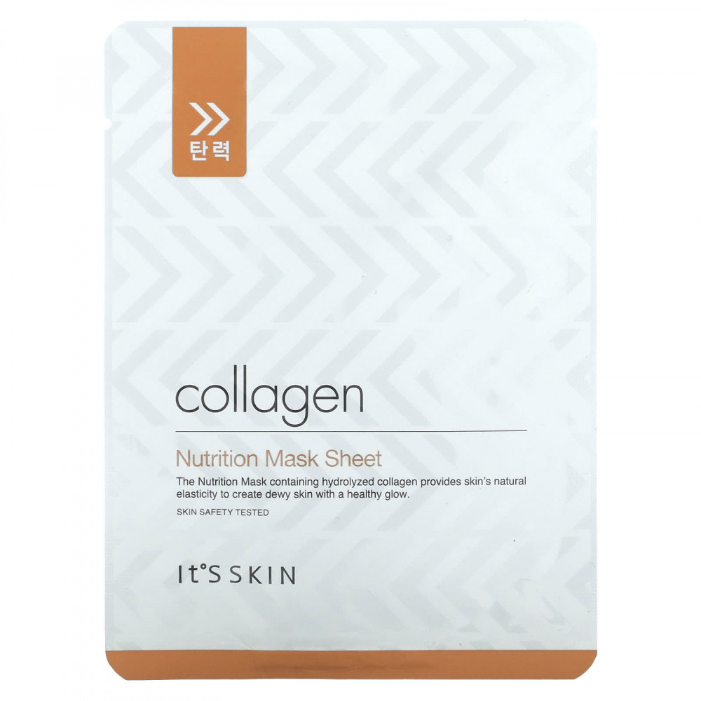 It's Skin, Collagen, питательная маска с коллагеном, 1 шт., 17 г (Товар снят с продажи) в Москве - eco-herb.ru | изображение It's Skin, Collagen, питательная маска с коллагеном, 1 шт., 17 г (Товар снят с продажи) в Москве - eco-herb.ru | фото