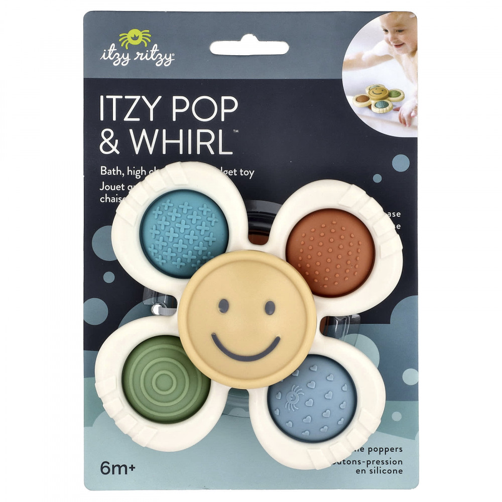 itzy ritzy, Itzy Pop & Whirl™, игрушка для малышей от 6 месяцев, Smile, 1 шт. в Москве - eco-herb.ru | изображение itzy ritzy, Itzy Pop & Whirl™, игрушка для малышей от 6 месяцев, Smile, 1 шт. в Москве - eco-herb.ru | фото