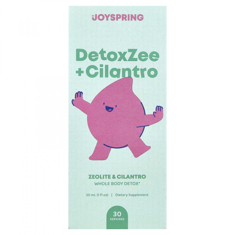 JoySpring, DetoxZee + кинза, 30 мл (1 жидк. унция) в Москве - eco-herb.ru | изображение JoySpring, DetoxZee + кинза, 30 мл (1 жидк. унция) в Москве - eco-herb.ru | фото