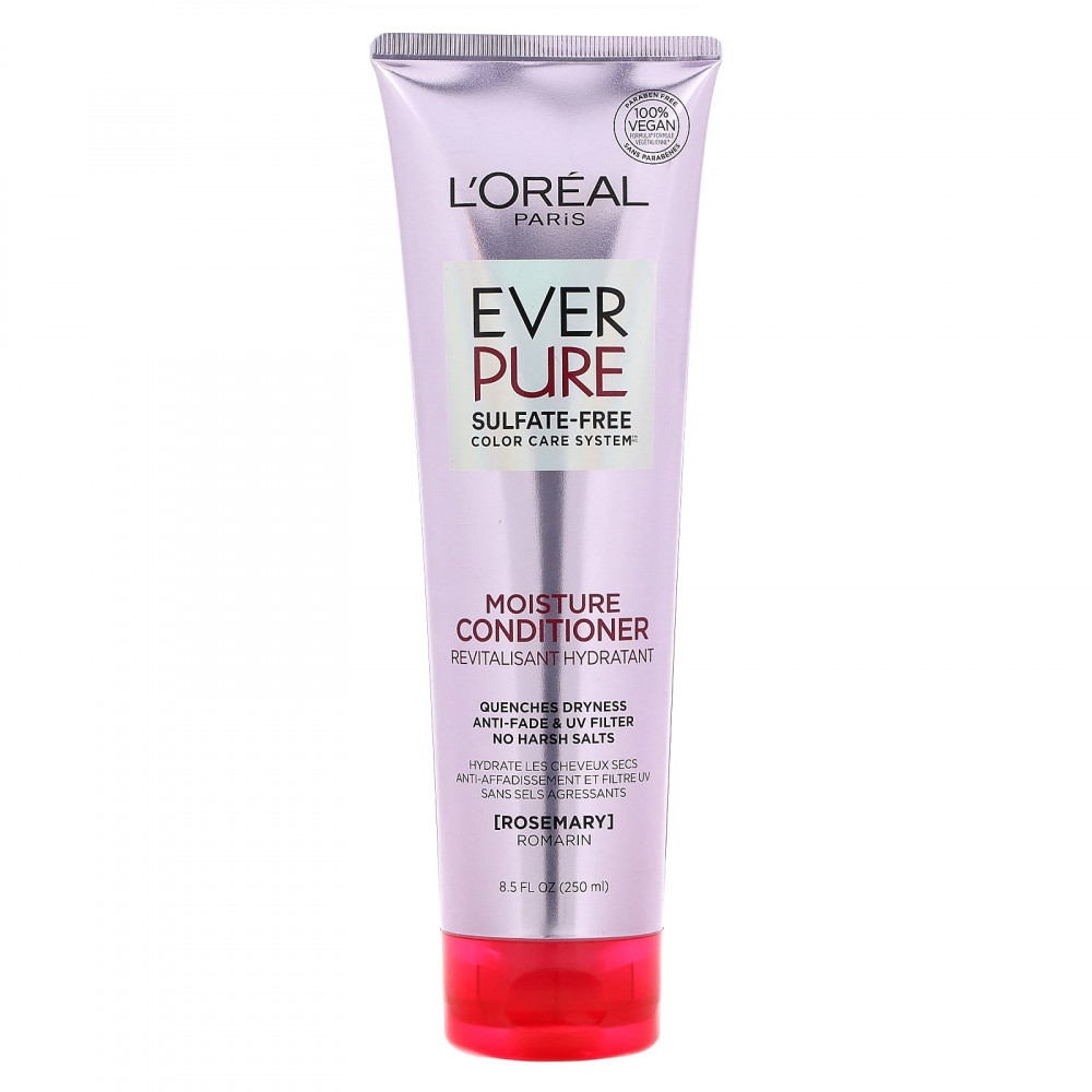 L'Oréal, Ever Pure, увлажняющий кондиционер с розмарином, 250 мл (8,5 жидк. унц.) в Москве - eco-herb.ru | изображение L'Oréal, Ever Pure, увлажняющий кондиционер с розмарином, 250 мл (8,5 жидк. унц.) в Москве - eco-herb.ru | фото