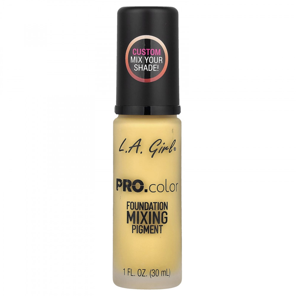 L.A. Girl, PRO. Color Foundation, пигмент для смешивания, GLM712 желтый, 30 мл (1 жидк. унция) в Москве - eco-herb.ru | изображение L.A. Girl, PRO. Color Foundation, пигмент для смешивания, GLM712 желтый, 30 мл (1 жидк. унция) в Москве - eco-herb.ru | фото