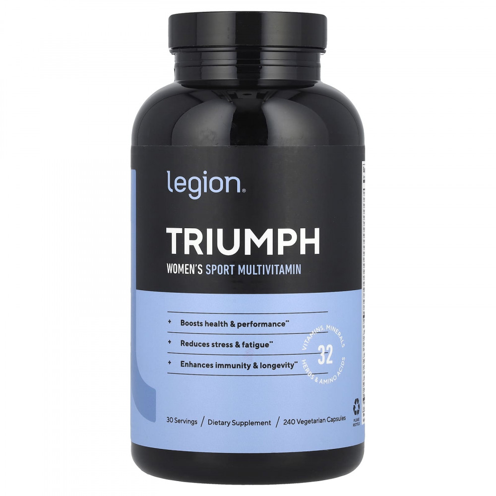 Legion Athletics, Triumph, мультивитамины для женщин, 240 вегетарианских капсул в Москве - eco-herb.ru | изображение Legion Athletics, Triumph, мультивитамины для женщин, 240 вегетарианских капсул в Москве - eco-herb.ru | фото