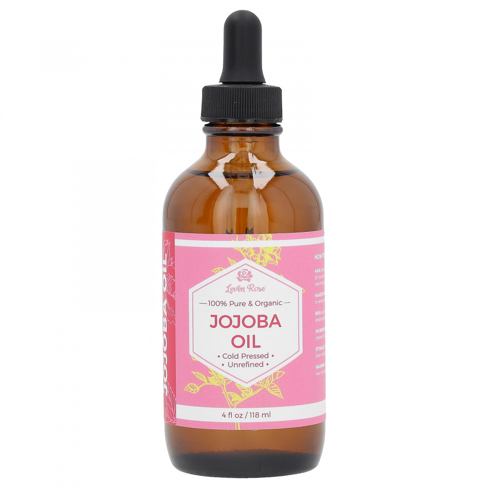 Leven Rose, 100% чистое органическое масло жожоба, 118 мл (4 жидк. унц.) в Москве - eco-herb.ru | изображение Leven Rose, 100% чистое органическое масло жожоба, 118 мл (4 жидк. унц.) в Москве - eco-herb.ru | фото