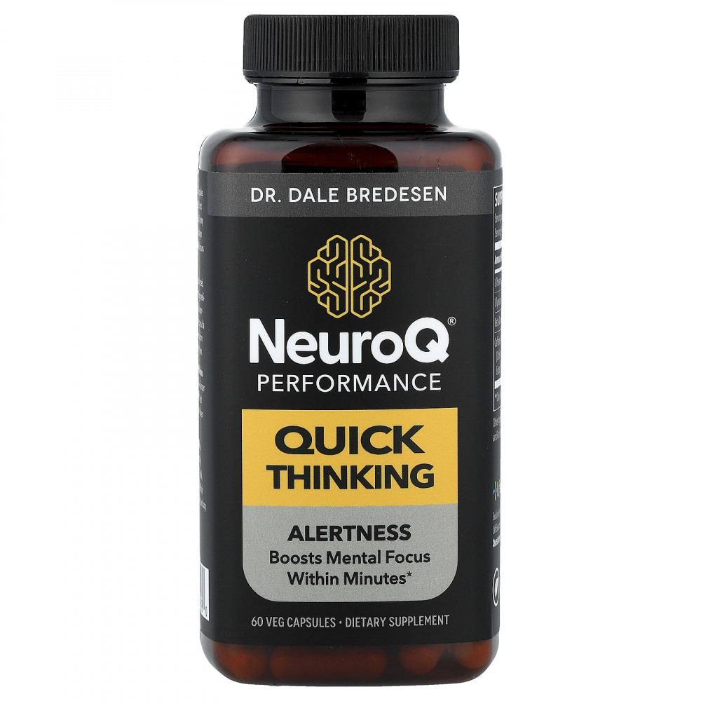 LifeSeasons, NeuroQ® Performance, средство для быстрого мышления, 60 растительных капсул в Москве - eco-herb.ru | изображение LifeSeasons, NeuroQ® Performance, средство для быстрого мышления, 60 растительных капсул в Москве - eco-herb.ru | фото