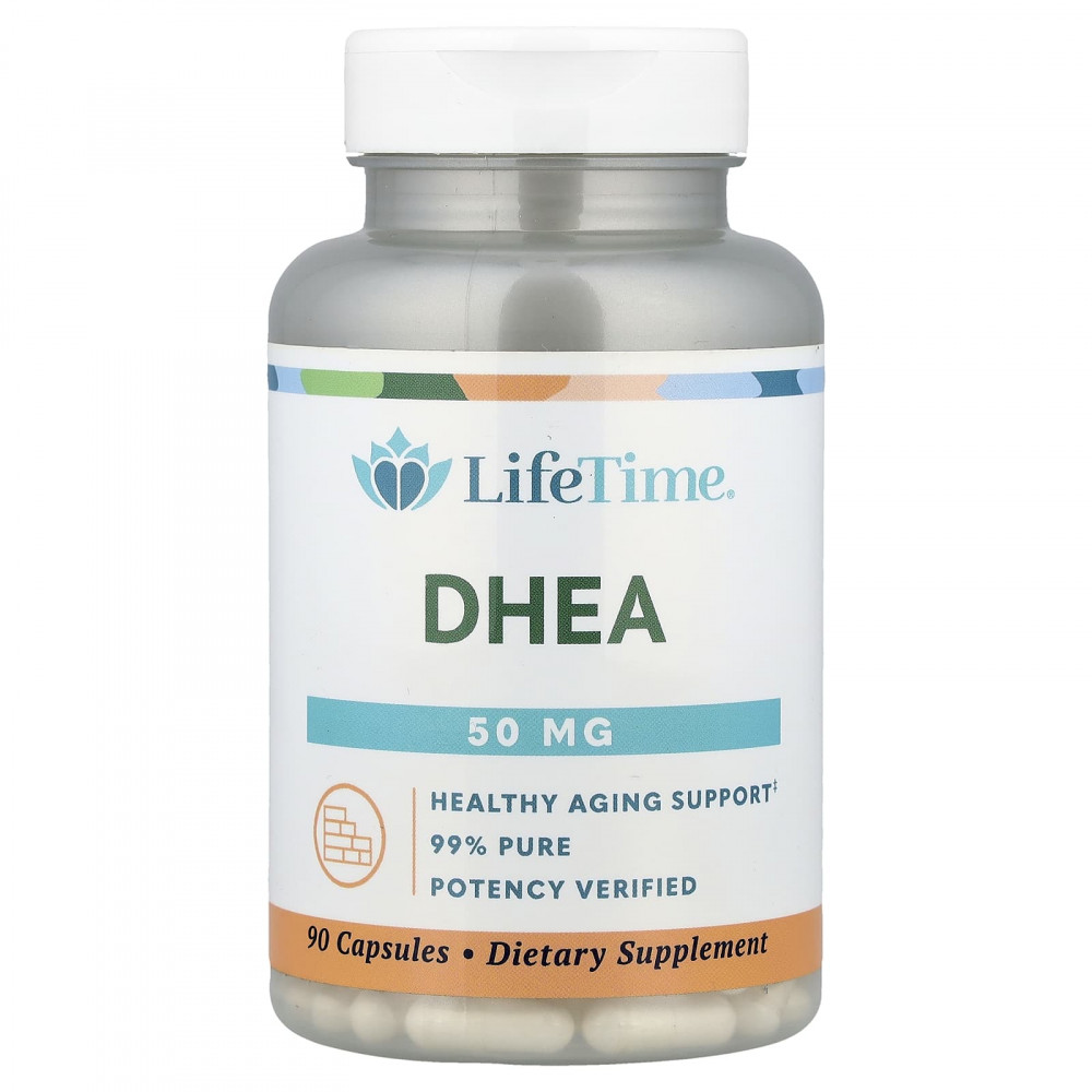 LifeTime Vitamins, ДГЭА, 90 капсул (25 мг в каждой капсуле) в Москве - eco-herb.ru | изображение LifeTime Vitamins, ДГЭА, 90 капсул (25 мг в каждой капсуле) в Москве - eco-herb.ru | фото