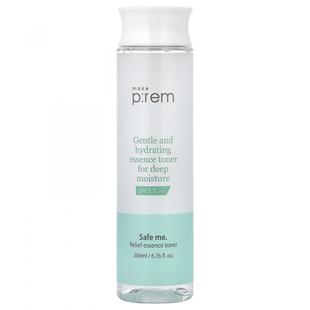 make p:rem, Safe Me, Relief Essence, тоник, 200 мл (6,76 жидк. унции) в Москве - eco-herb.ru | изображение make p:rem, Safe Me, Relief Essence, тоник, 200 мл (6,76 жидк. унции) в Москве - eco-herb.ru | фото