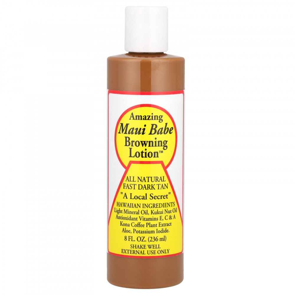 Maui Babe, Amazing Browning Lotion, лосьон для загара, 236 мл в Москве - eco-herb.ru | изображение Maui Babe, Amazing Browning Lotion, лосьон для загара, 236 мл в Москве - eco-herb.ru | фото