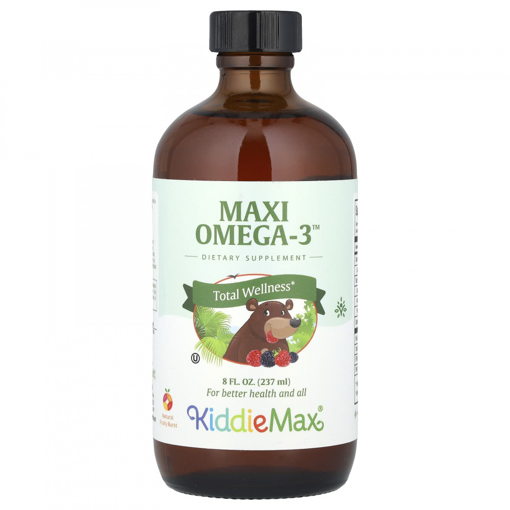 Maxi Health, KiddieMax® Maxi Omega-3 ™, натуральный фруктовый взрыв, 237 мл (8 жидк. Унций) в Москве - eco-herb.ru | изображение Maxi Health, KiddieMax® Maxi Omega-3 ™, натуральный фруктовый взрыв, 237 мл (8 жидк. Унций) в Москве - eco-herb.ru | фото