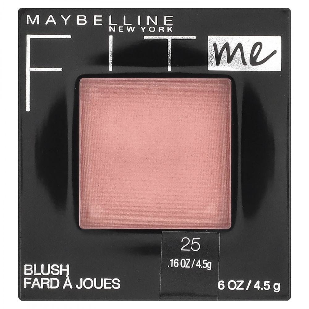 Maybelline, Fit Me, румяна, оттенок 25 розовый, 4,5 г (0,16 унции) в Москве - eco-herb.ru | изображение Maybelline, Fit Me, румяна, оттенок 25 розовый, 4,5 г (0,16 унции) в Москве - eco-herb.ru | фото