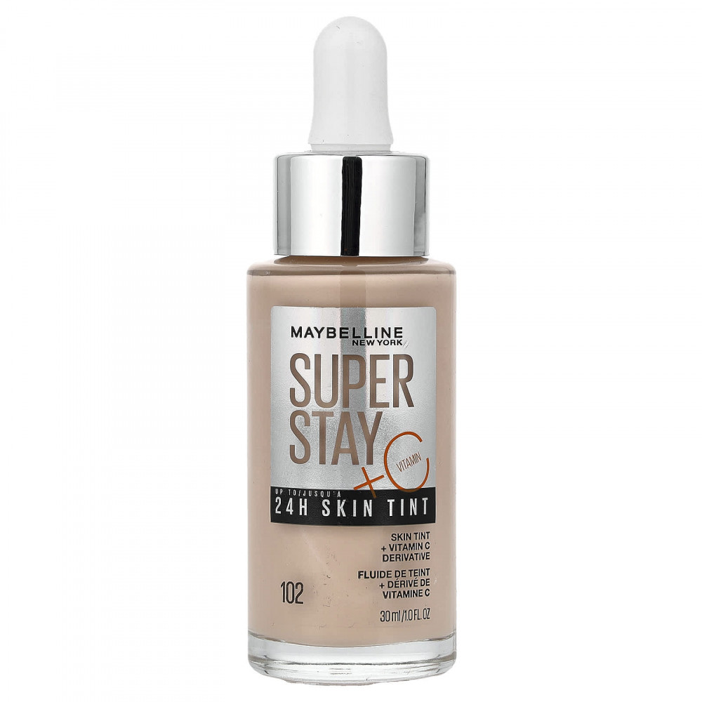 Maybelline, Super Stay, 24H Skin Skin, 102, 30 мл (1 жидк. унция) в Москве - eco-herb.ru | изображение Maybelline, Super Stay, 24H Skin Skin, 102, 30 мл (1 жидк. унция) в Москве - eco-herb.ru | фото