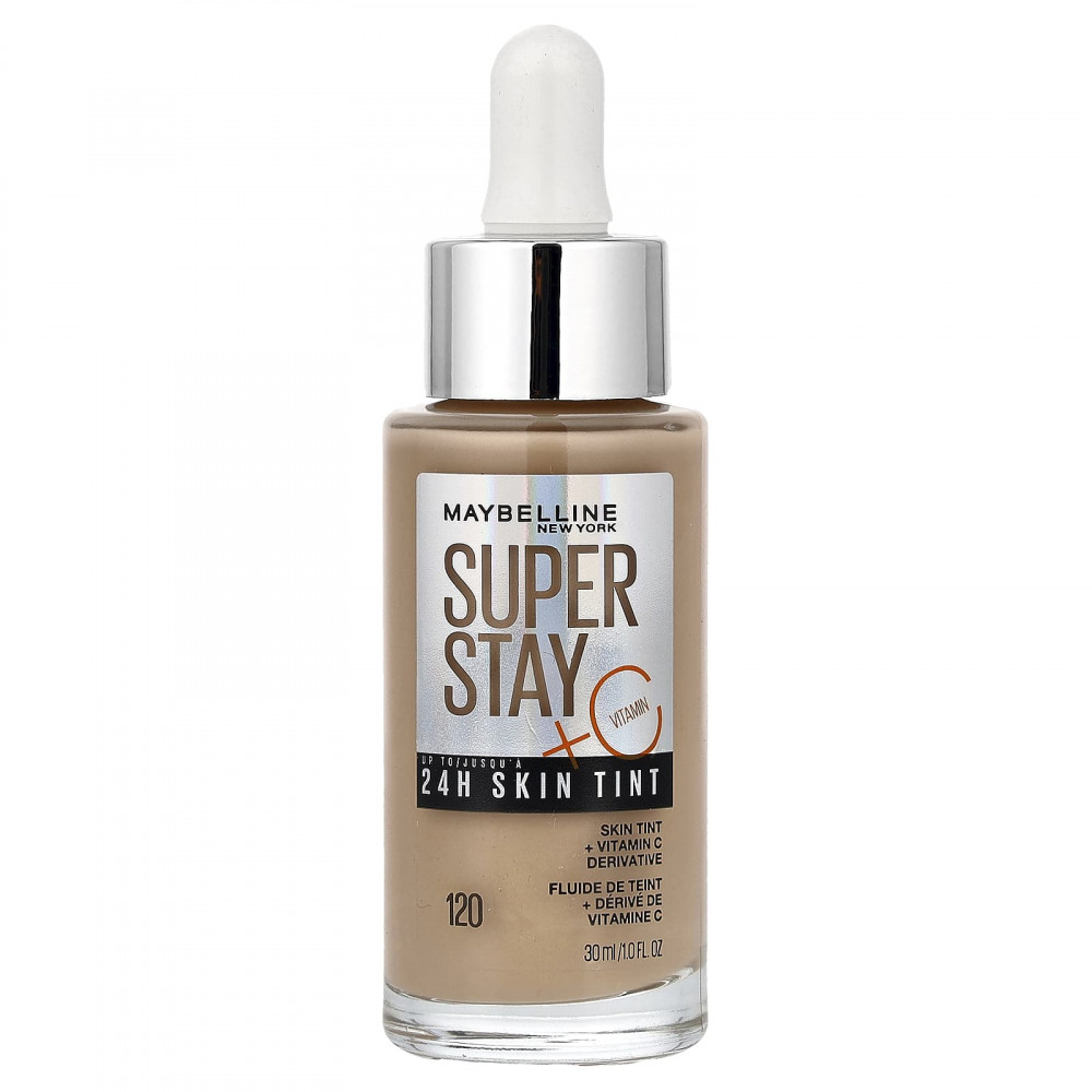 Maybelline, Super Stay, 24H Skin Tint, 120, 30 мл (1 жидк. унция) в Москве - eco-herb.ru | изображение Maybelline, Super Stay, 24H Skin Tint, 120, 30 мл (1 жидк. унция) в Москве - eco-herb.ru | фото