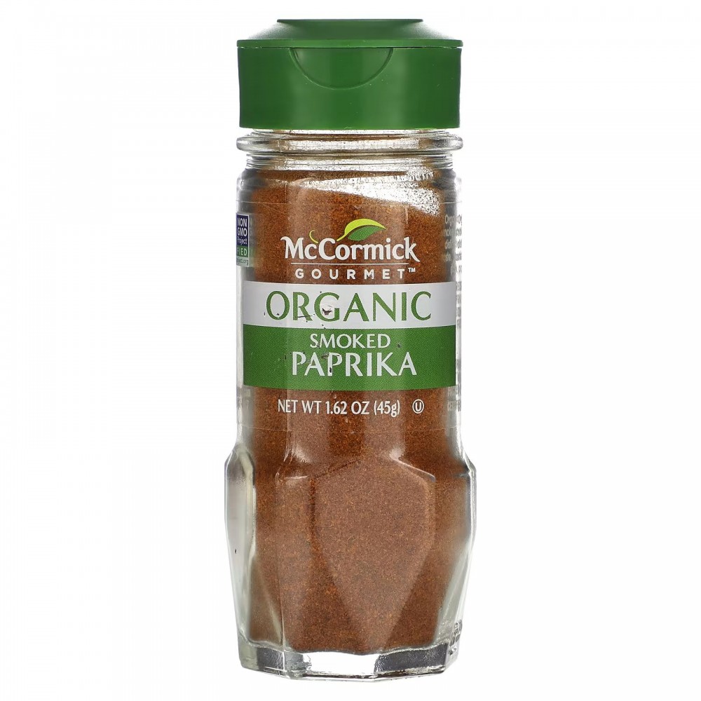 McCormick Gourmet, Organic, Smoked Paprika, 1.62 oz (45 g) в Москве - eco-herb.ru | фото