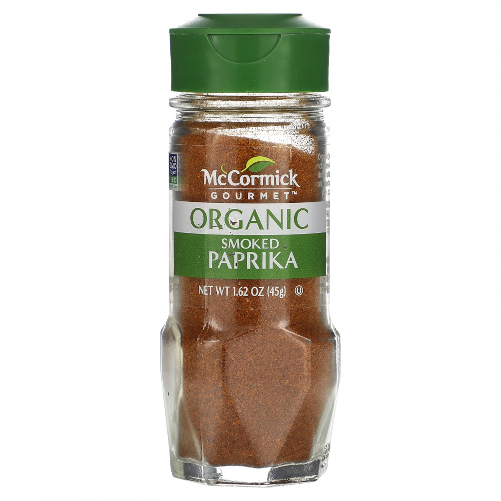 McCormick Gourmet, Organic, Smoked Paprika, 1.62 oz (45 g) (Товар снят с продажи) в Москве - eco-herb.ru | изображение McCormick Gourmet, Organic, Smoked Paprika, 1.62 oz (45 g) (Товар снят с продажи) в Москве - eco-herb.ru | фото