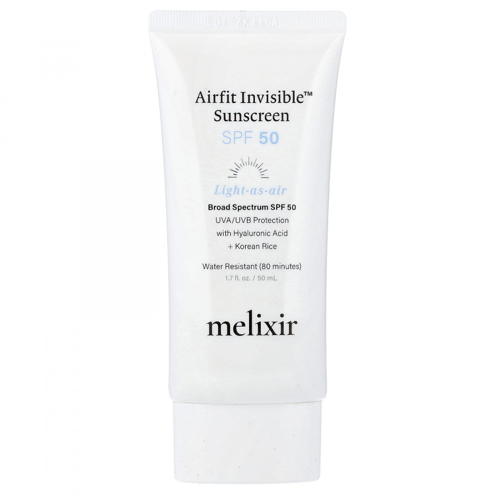 Melixir, Airfit Invisable™, солнцезащитный крем, SPF 50, 50 мл (1,7 жидк. унции) в Москве - eco-herb.ru | изображение Melixir, Airfit Invisable™, солнцезащитный крем, SPF 50, 50 мл (1,7 жидк. унции) в Москве - eco-herb.ru | фото