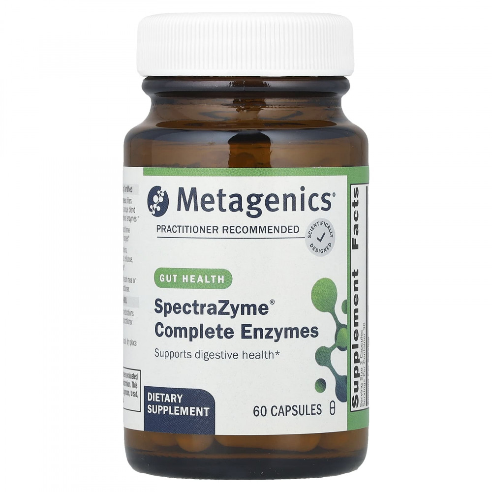 Metagenics, Комплексные ферменты SpectraZyme®, 60 капсул в Москве - eco-herb.ru | изображение Metagenics, Комплексные ферменты SpectraZyme®, 60 капсул в Москве - eco-herb.ru | фото