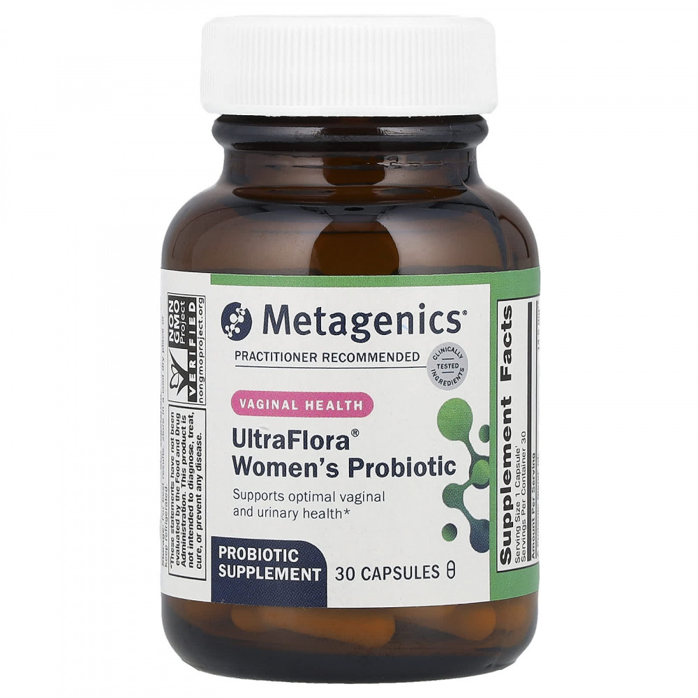 Metagenics, UltraFlora®, пробиотик для женщин, здоровье влагалища, 30 капсул в Москве - eco-herb.ru | изображение Metagenics, UltraFlora®, пробиотик для женщин, здоровье влагалища, 30 капсул в Москве - eco-herb.ru | фото