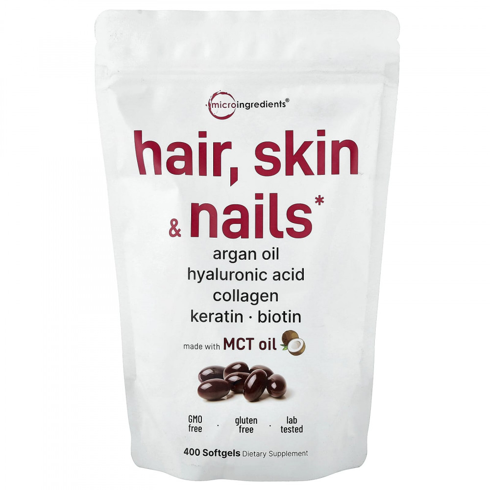 Micro Ingredients, волосы, кожа и ногти, 400 капсул в Москве - eco-herb.ru | изображение Micro Ingredients, волосы, кожа и ногти, 400 капсул в Москве - eco-herb.ru | фото