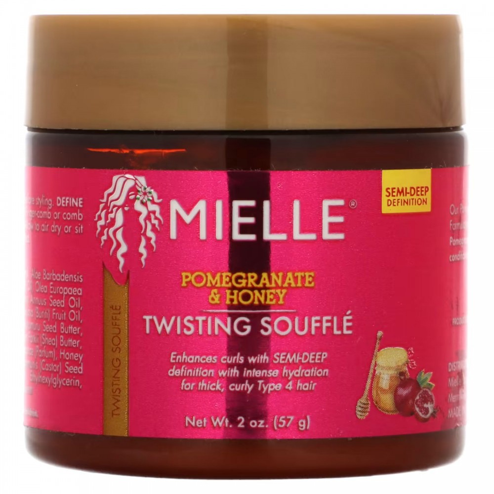 Mielle, Twisting Souffle, Pomegranate & Honey, 2 oz (57 g) в Москве - eco-herb.ru | фото
